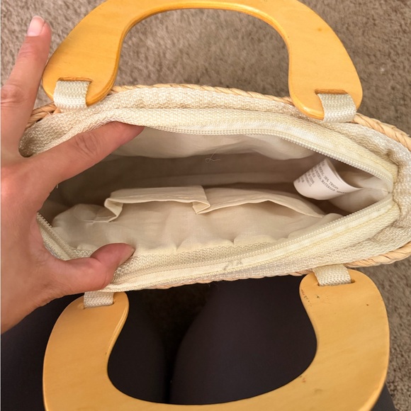 Artisan Woven Tote with Embroidered Accents - Picture 4 of 6